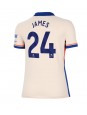 Chelsea Reece James #24 Venkovní Dres pro Dámské 2024-25 Krátký Rukáv